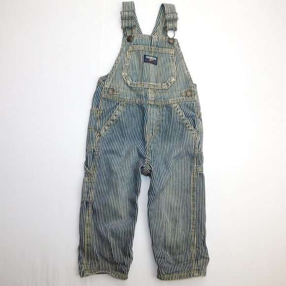 Oshkosh B'gosh Boys 24 months Striped Overalls